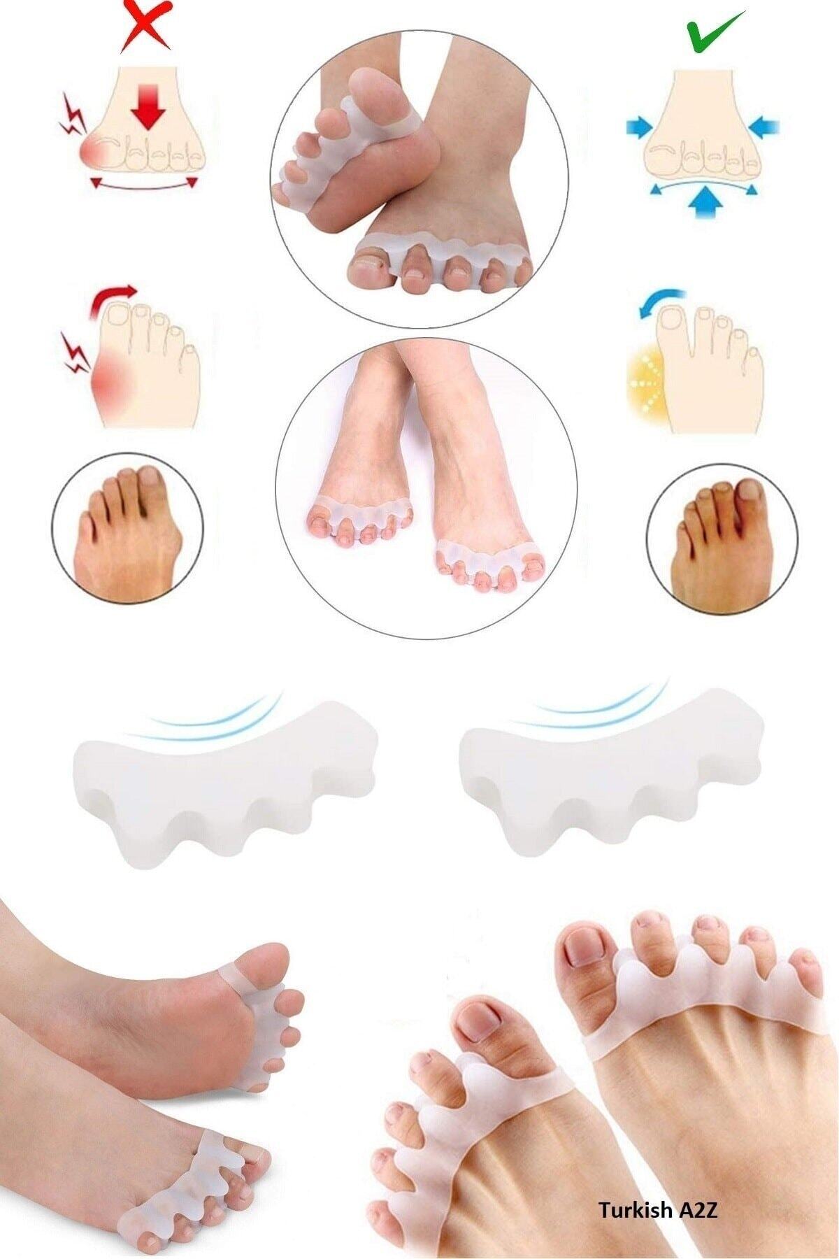 Silikon parmak ayırıcı görsel 4
